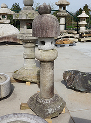 Hachiman Gata Ishidoro, Japanese Stone Lantern - YO01010267