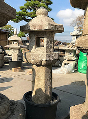 Buy Hakkaku Ikekomi Ishidōrō, Japanese Stone Lantern for sale - YO01010124