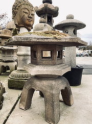 Buy Kaku Yukimi Gata Ishidōrō, Japanese Stone Lantern for sale - YO01010186