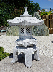 Buy Kaku Yukimi Gata Ishidoro, Stone Lantern for sale - YO01020011