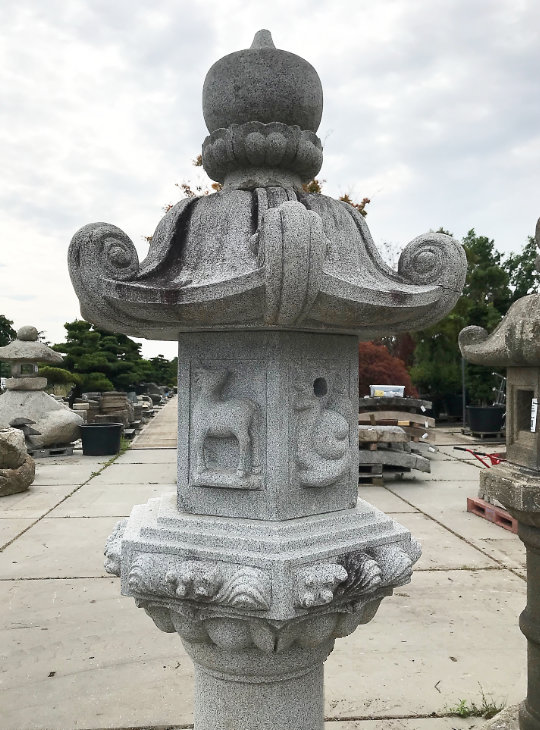 Kasuga Gata Ishidoro, Japanese Stone Lantern - YO01010156