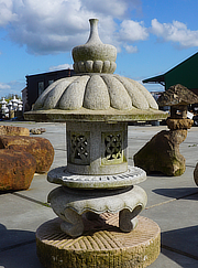 Buy Kiku Yukimi Gata Ishidoro, Japanese Stone Lantern for sale - YO01010299