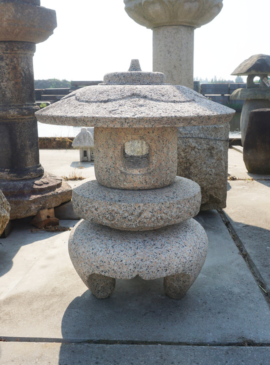 Kodai Maru Yukimi Gata Ishidoro, Japanese Stone Lantern - YO01010469