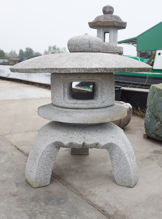 Kodai Maru Yukimi Gata Ishidoro, Japanese Stone Lantern - YO01010479