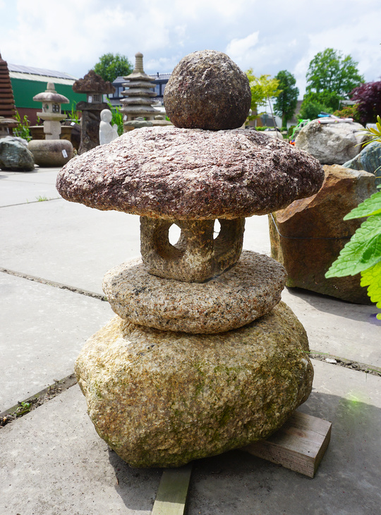 Kodai Tamate Gata Ishidoro, Japanese Stone Lantern - YO01010392