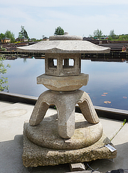 Buy Kodai Yukimi Gata Ishidoro, Japanese Stone Lantern for sale - YO01010301