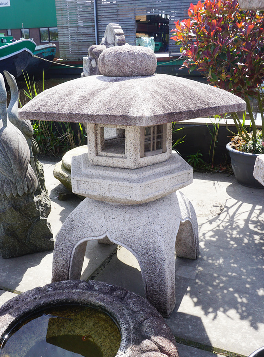 Kodai Yukimi Gata Ishidoro, Japanese Stone Lantern - YO01010379
