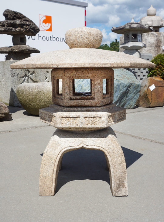 Kodai Yukimi Gata Ishidoro, Japanese Stone Lantern - YO01010433