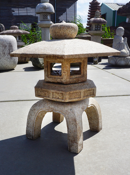 Kodai Yukimi Gata Ishidoro, Japanese Stone Lantern - YO01010433