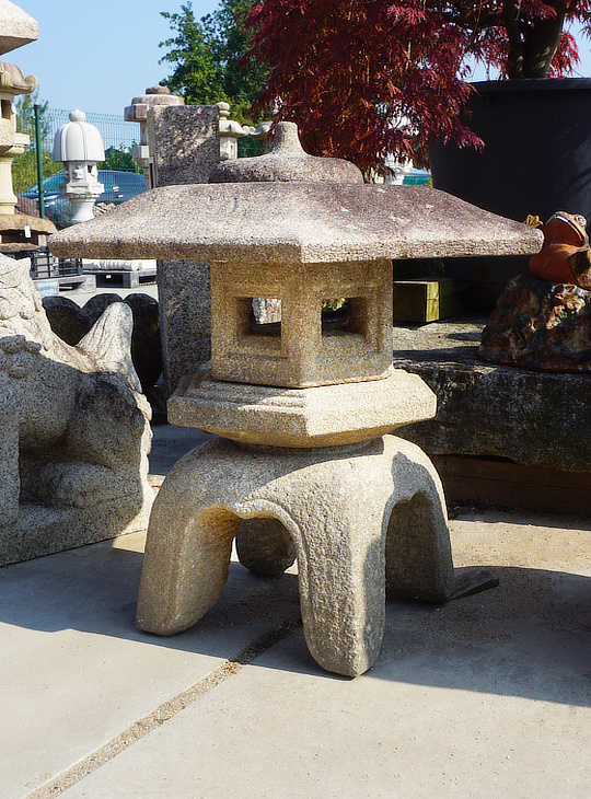 Kodai Yukimi Gata Ishidoro, Japanese Stone Lantern - YO01010466