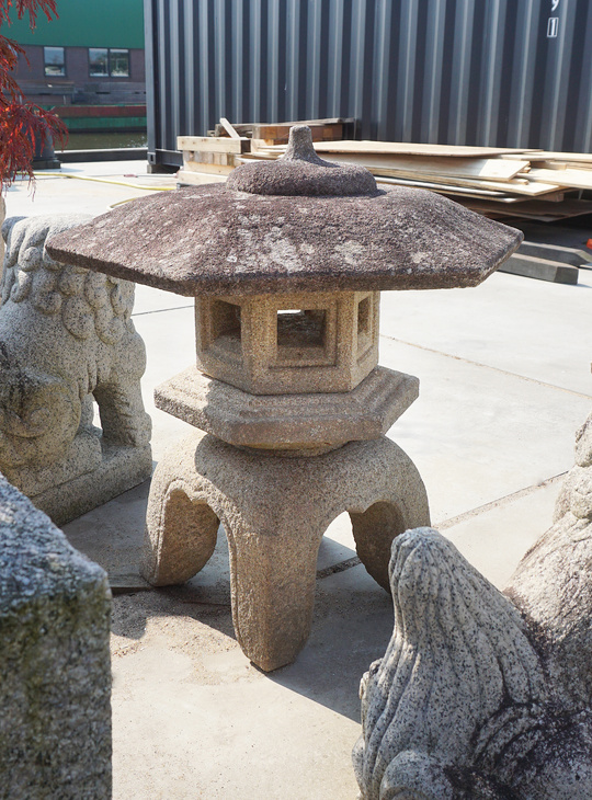 Kodai Yukimi Gata Ishidoro, Japanese Stone Lantern - YO01010466