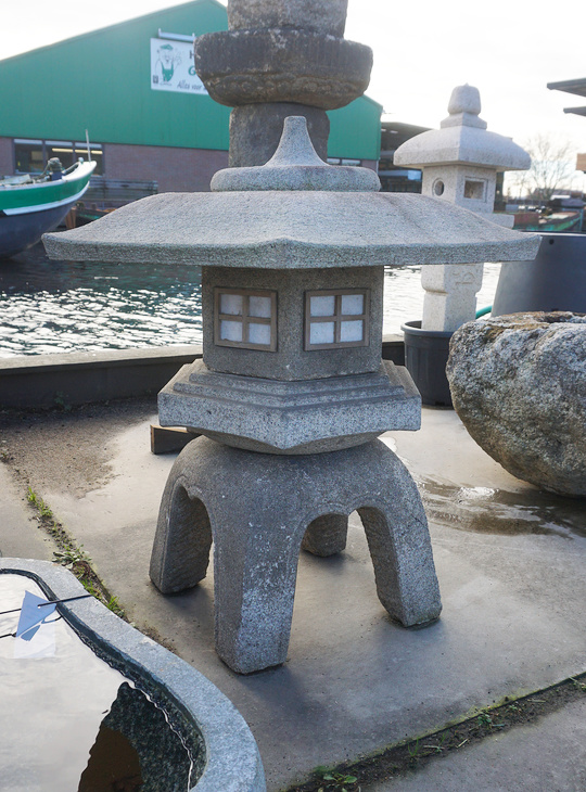 Kodai Yukimi Gata Ishidoro, Japanese Stone Lantern - YO01010489