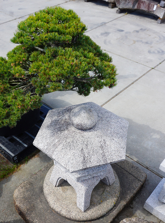 Kodai Yukimi Gata Ishidoro, Japanese Stone Lantern - YO01010552