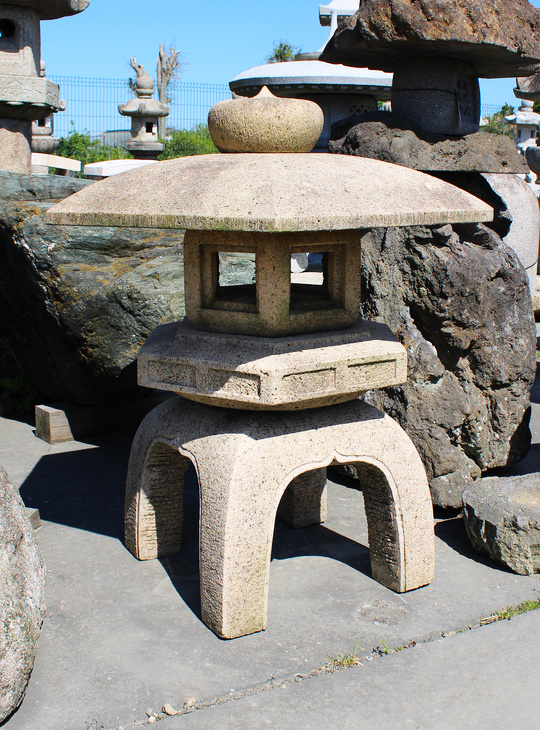 Kodai Yukimi Gata Ishidoro, Japanese Stone Lantern - YO01010615