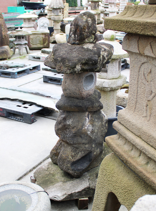 Kuroboku Yamadoro, Japanese Stone Lantern - YO01010576