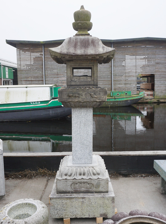 Nishinoya Gata Ishidoro, Japanese Stone Lantern - YO01010478