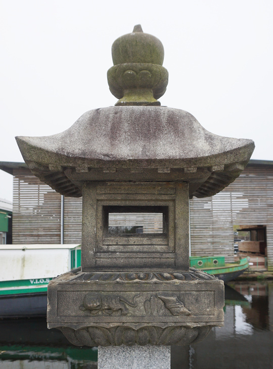 Nishinoya Gata Ishidoro, Japanese Stone Lantern - YO01010478