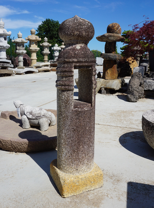 Rankan Ishidōrō, Japanese Stone Bridge Pole Lantern - YO01010281