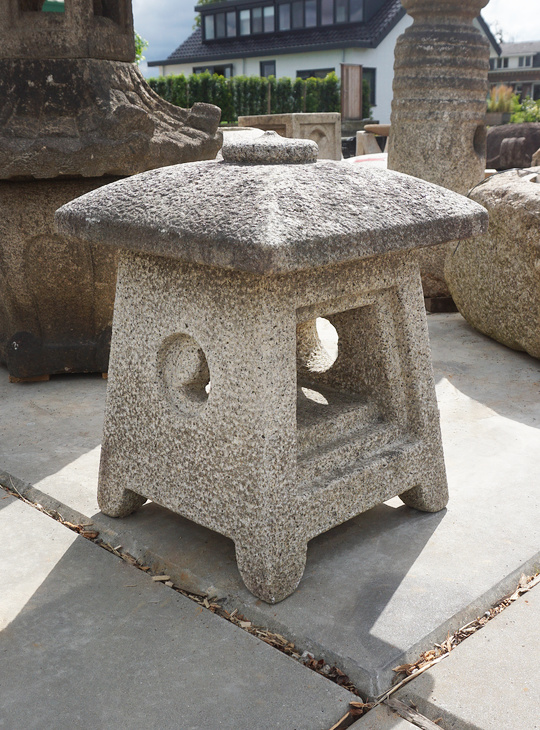 Shikaku Okigata Ishidoro, Japanese Stone Lantern - YO01010435