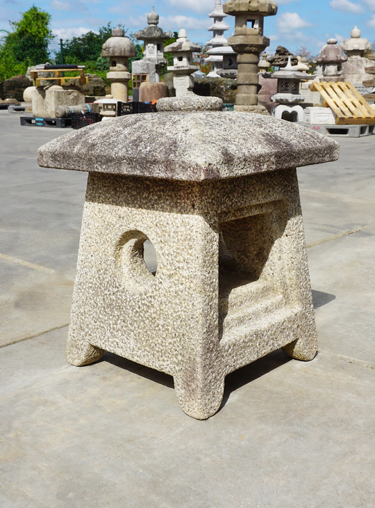 Shikaku Okigata Ishidoro, Japanese Stone Lantern - YO01010435