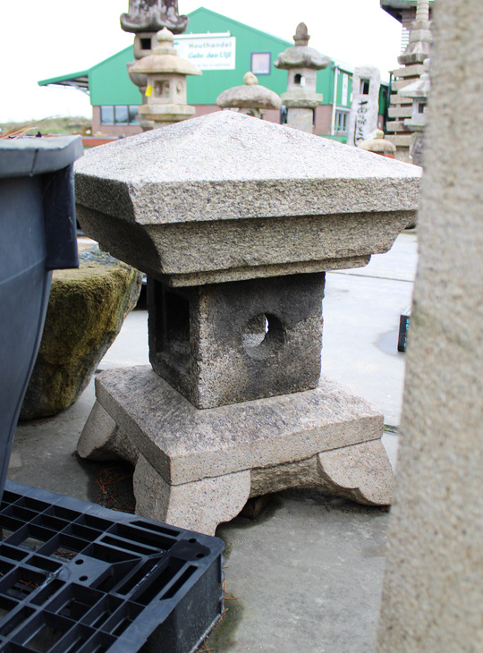 Shikaku Okigata Ishidoro, Japanese Stone Lantern - YO01010578