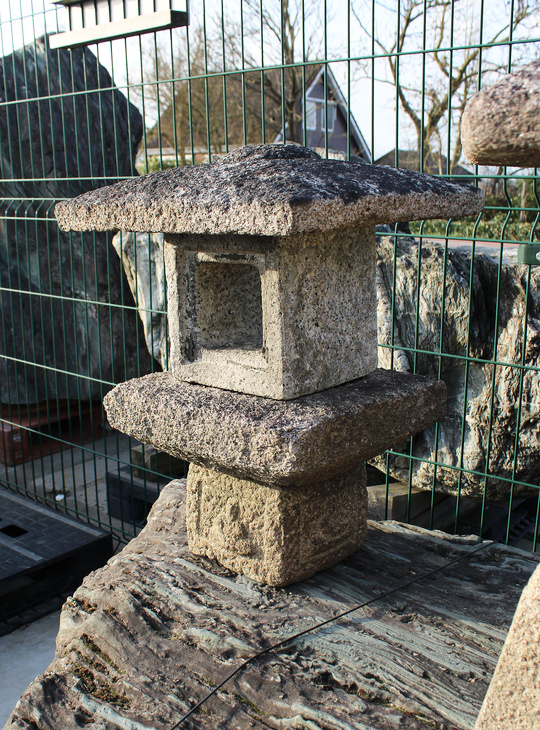 Shikaku Okigata Ishidoro, Japanese Stone Lantern - YO01010612