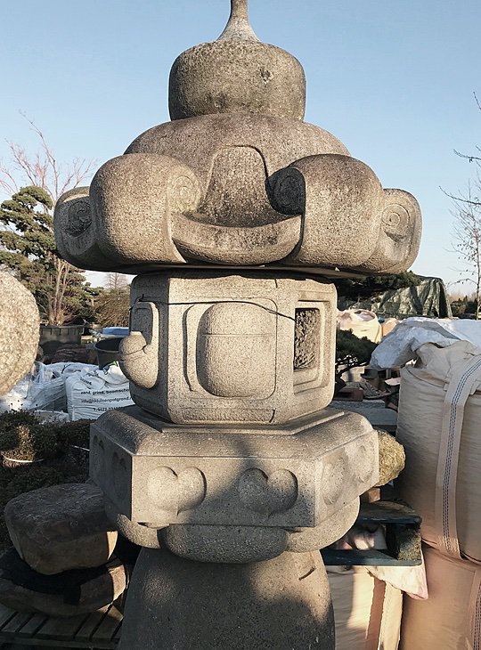 Zendo-ji Gata Ishidoro, Japanese Stone Lantern - YO01010060