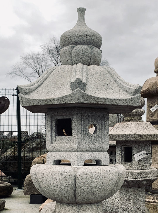 Edo Gata Ishidōrō, Japanse Stenen Lantaarn - YO01010194