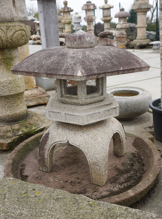 Kodai Yukimi Gata Ishidoro, Japanse Stenen Lantaarn - YO01010531