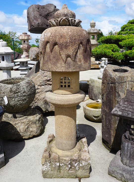 Komuso Ishidoro, Japanse Stenen Lantaarn - YO01010411