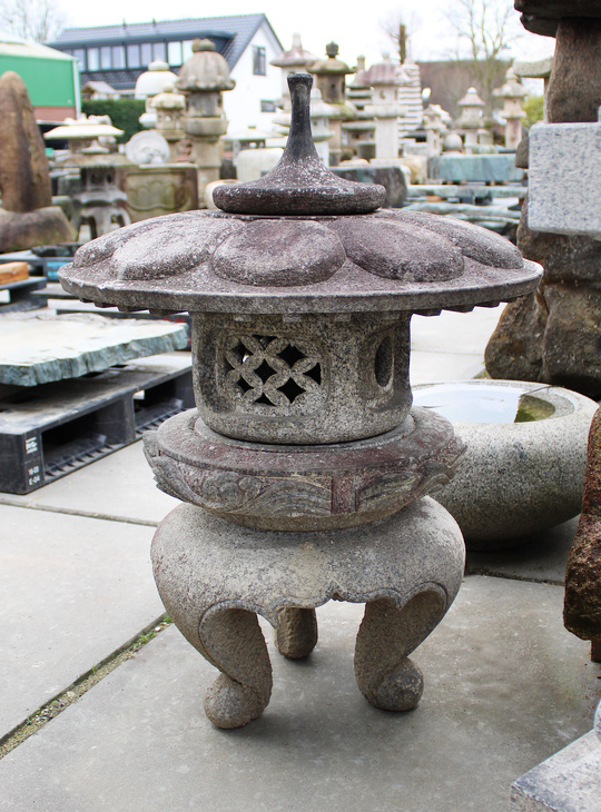 Maru Yukimi Gata Ishidoro, Japanse Stenen Lantaarn - YO01010575