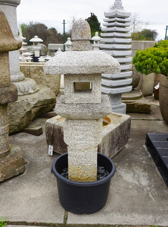 Oribe Gata Ishidoro, Japanse Stenen Lantaarn - YO01010528