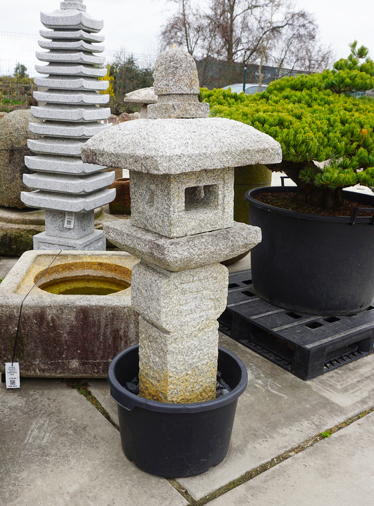 Oribe Gata Ishidoro, Japanse Stenen Lantaarn - YO01010528