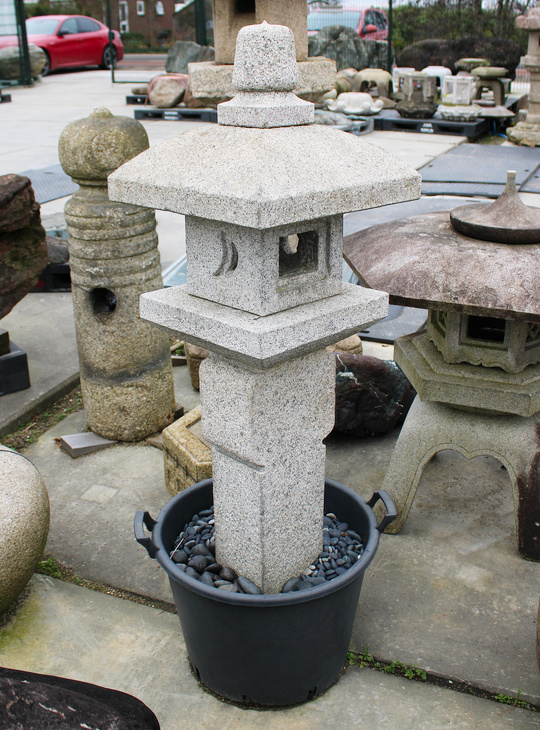 Oribe Gata Ishidoro, Japanse Stenen Lantaarn - YO01010598