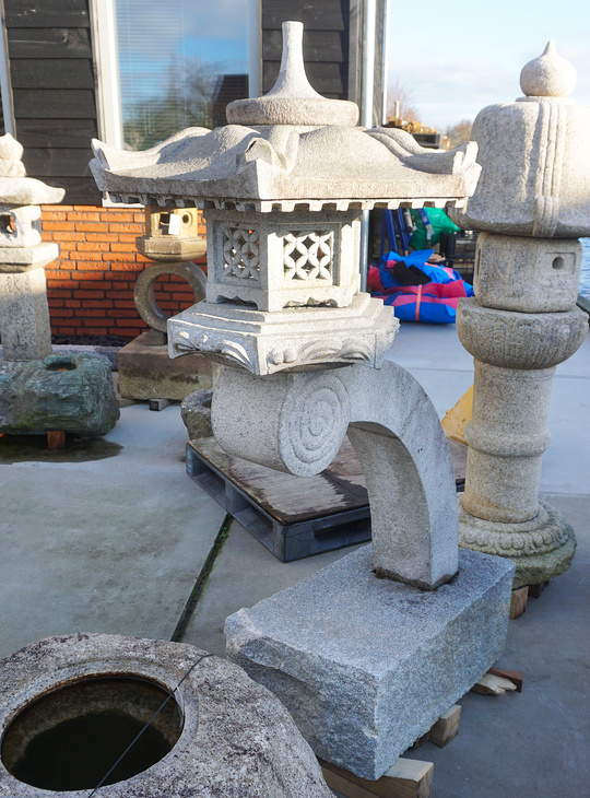 Koop Rankei Gata Ishidoro, Japanse Stenen Lantaarn te koop - YO01010490
