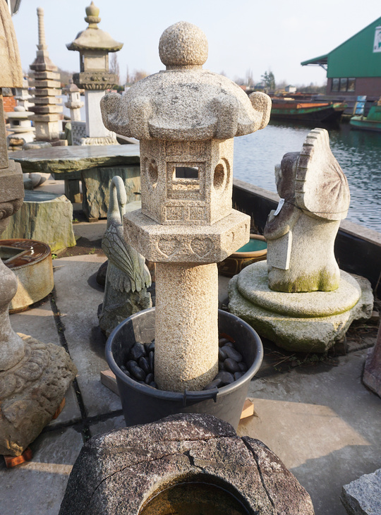 Rokkaku Ikekomi Ishidoro, Japanse Stenen Lantaarn - YO01010517