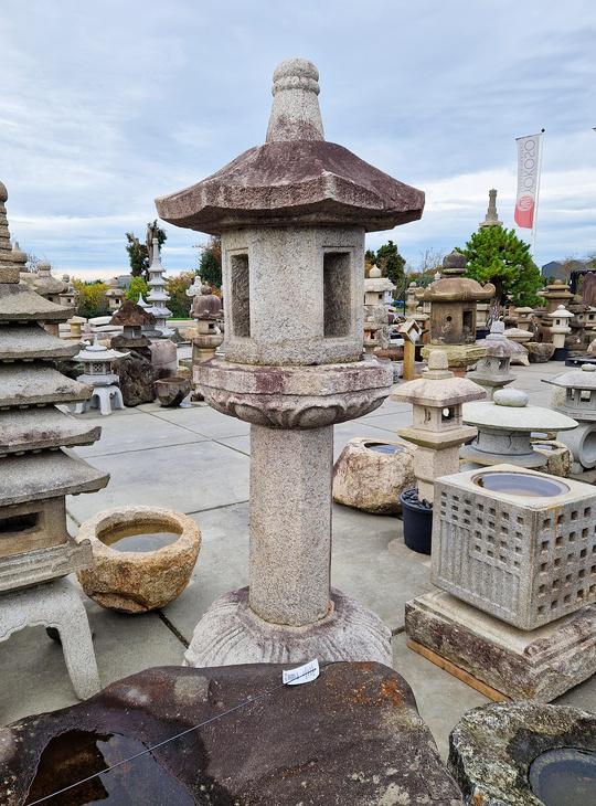 Rokkaku Tachidoro, Japanse Stenen Lantaarn - YO01010553