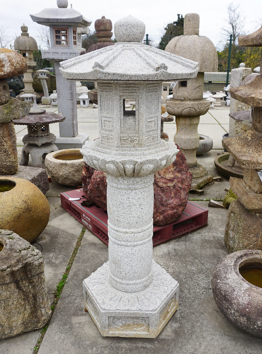 Yunoki Gata Ishidoro, Japanse Stenen Lantaarn - YO01010539