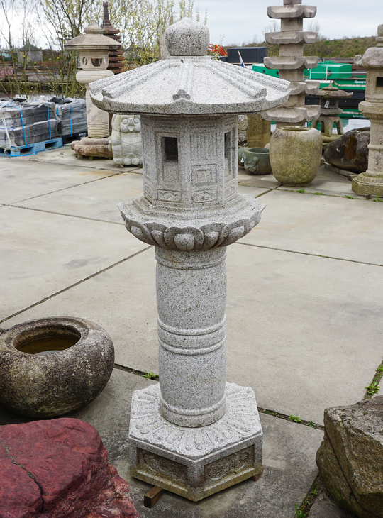 Yunoki Gata Ishidoro, Japanse Stenen Lantaarn - YO01010539