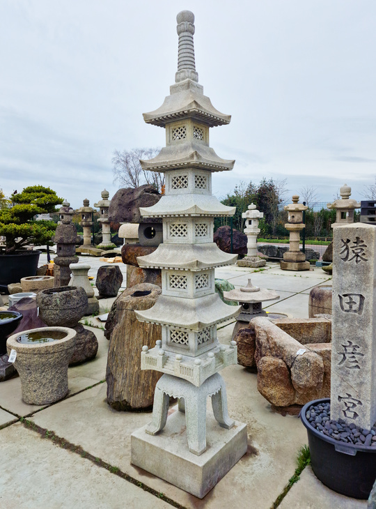 Goju Sekito, Japanese Stone Pagoda - YO02010007