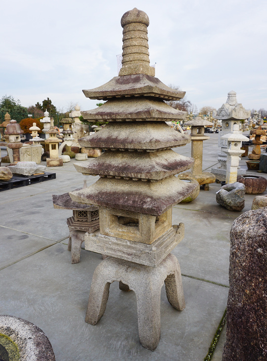 Goju Sekito, Japanese Stone Pagoda - YO02010013