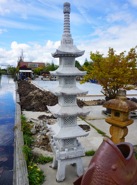 Buy Goju Sekito, Japanese Stone Pagoda, Authentic Japanese Stone 