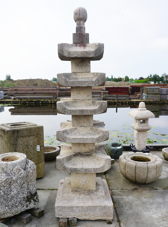 Hasu Goju Sekito, Japanese Stone Pagoda - YO02010015