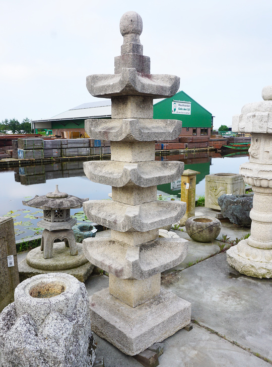 Hasu Goju Sekito, Japanese Stone Pagoda - YO02010015