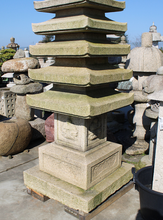 Jusanju Sekito, Japanese Stone Pagoda - YO02010035
