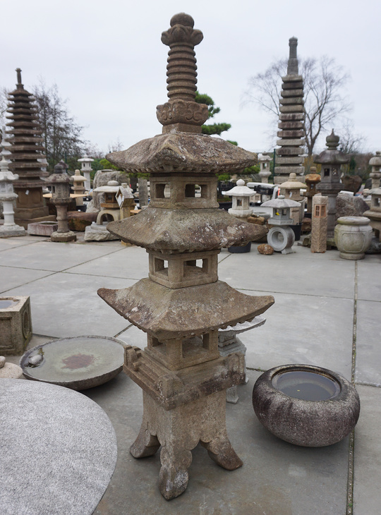 Sanju Sekito, Japanese Stone Pagoda - YO02010025