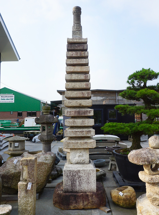 Shihobutsu Jusanju Sekito, Japanese Stone Pagoda - YO02010019