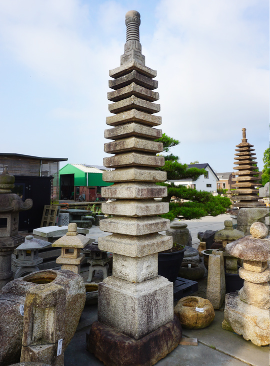 Shihobutsu Jusanju Sekito, Japanese Stone Pagoda - YO02010019