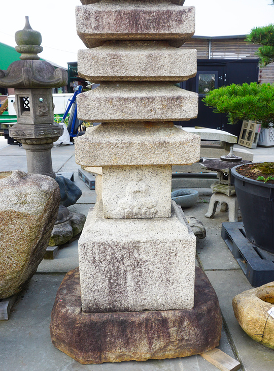 Shihobutsu Jusanju Sekito, Japanese Stone Pagoda - YO02010019