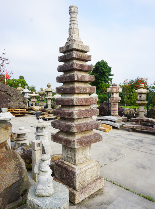 Shihobutsu Kyuju Sekito, Japanese Stone Pagoda - YO02010017